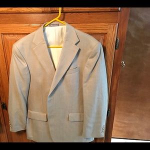 Men’s Beige Oscar Da La Renta Sportcoat